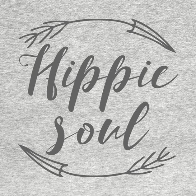 Hippie Soul Bohemian Hipster Flower Child Novelty design by nikkidawn74